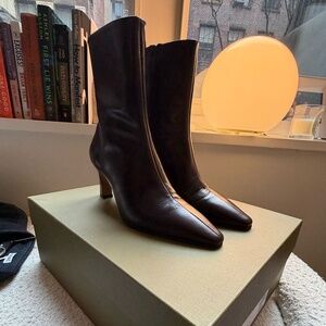 Bobbies Paris Emilie Boot (Burgundy) (size 38)